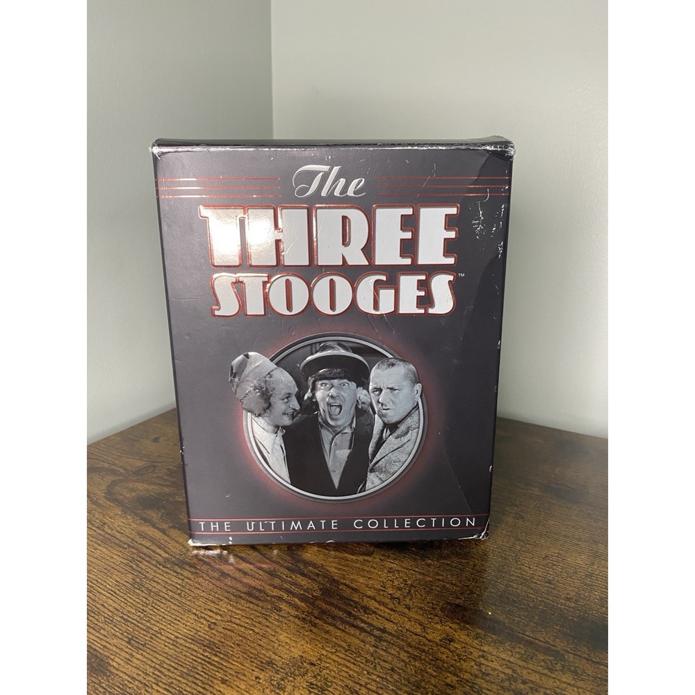 NEW The Three Stooges The Ultimate Collection DVD 20 Disc Box Set READ